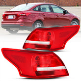 VehicleAid Taillights For 2015-2018 Ford Focus